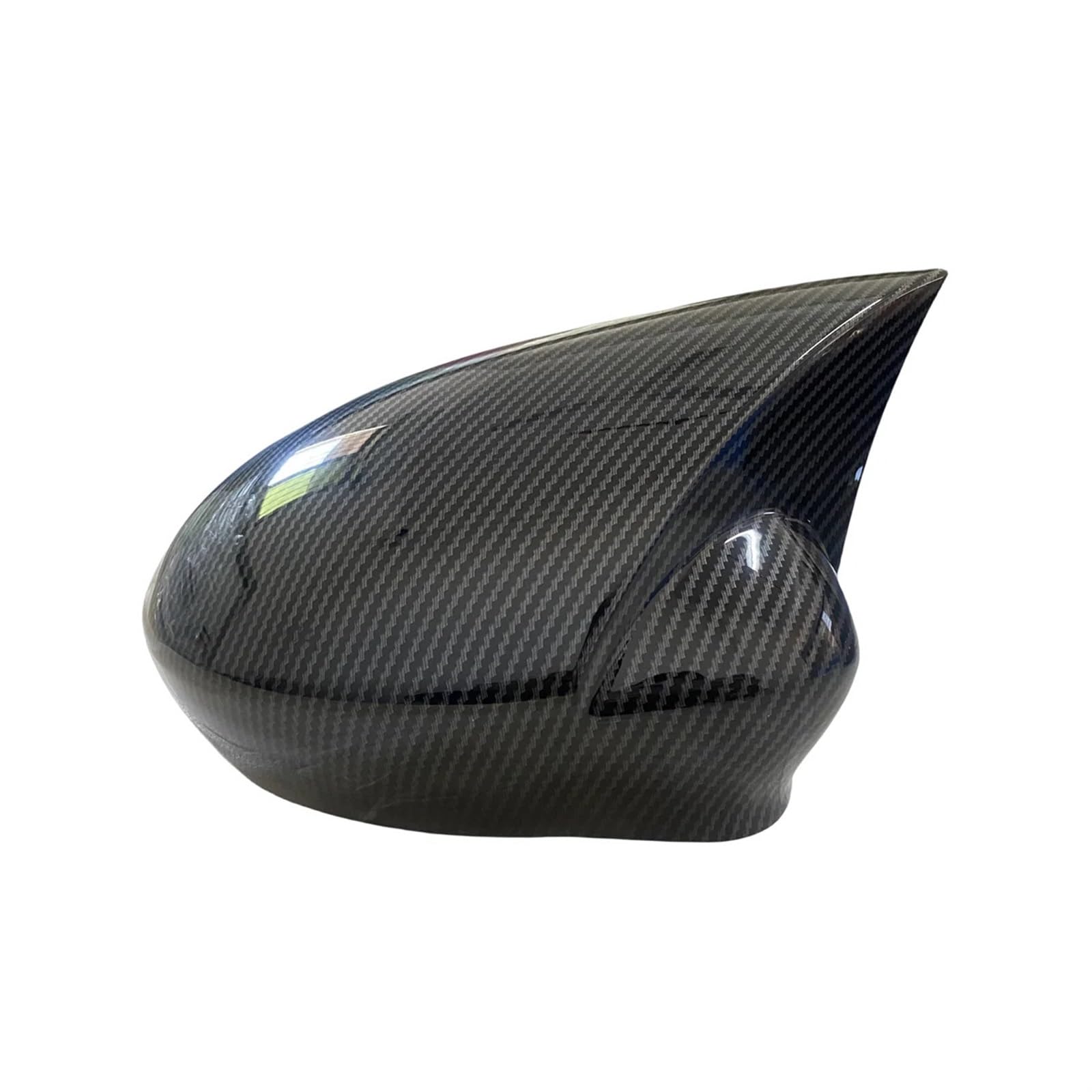 Calotte specchietti per Fiat per Grande per Punto 2005-2012 | Veicolo Lato Specchietto esterno Copertura Retrovisore Guscio Alloggiamento Rivestimento Add On(Carbon Fiber Look)