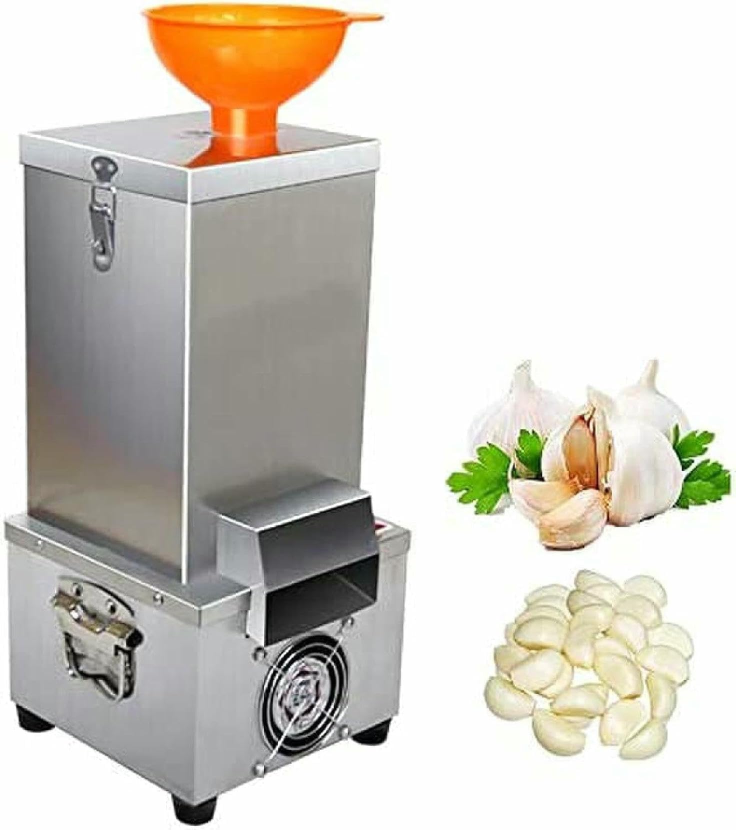 FHRKA 200W Industrial Garlic Peeling Machine, Electric Garlic Separating Machine, Commercial Electric Garlic Peeler, for Restaurant & Kitchen