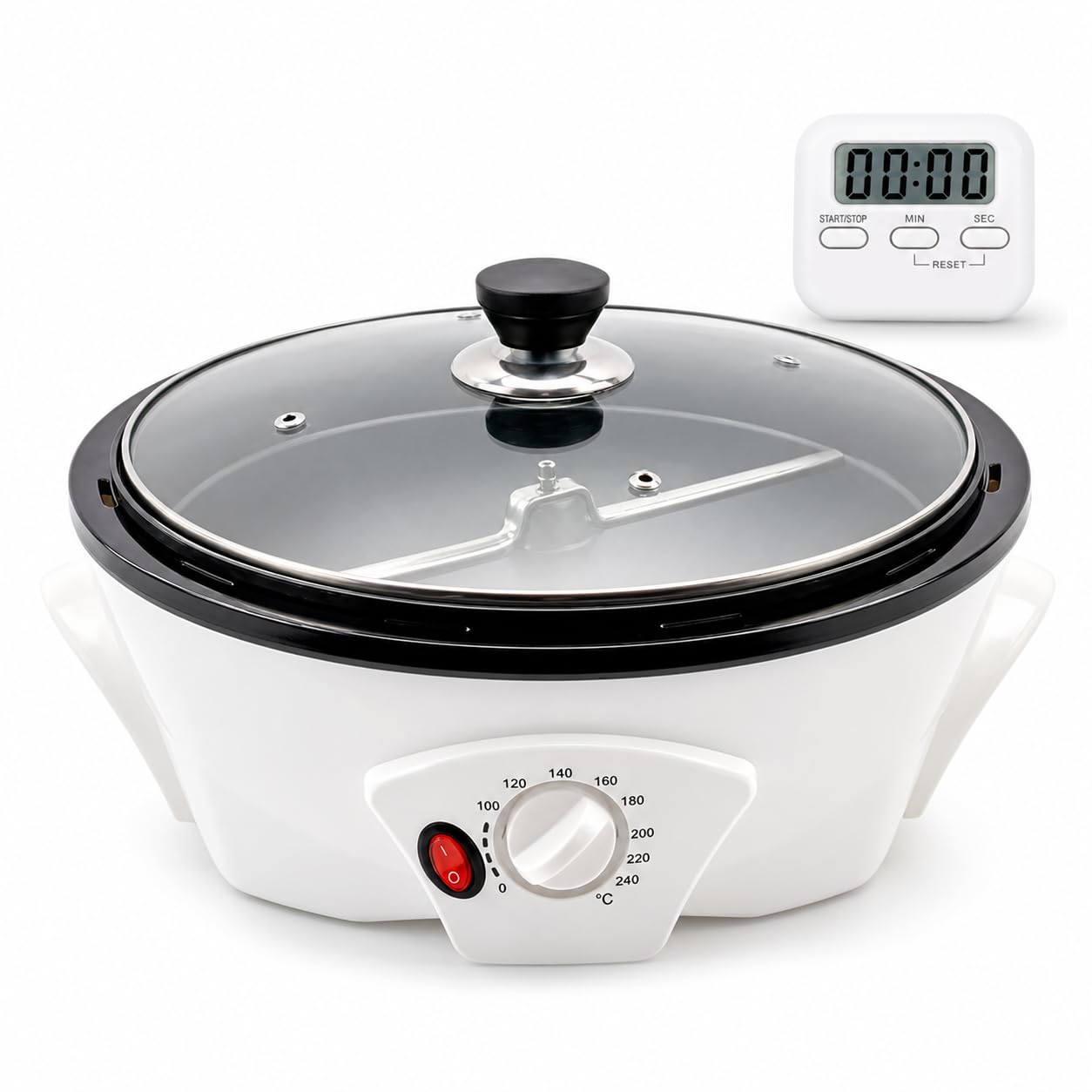 GIVEROO 500g Coffee Bean Roaster Machine