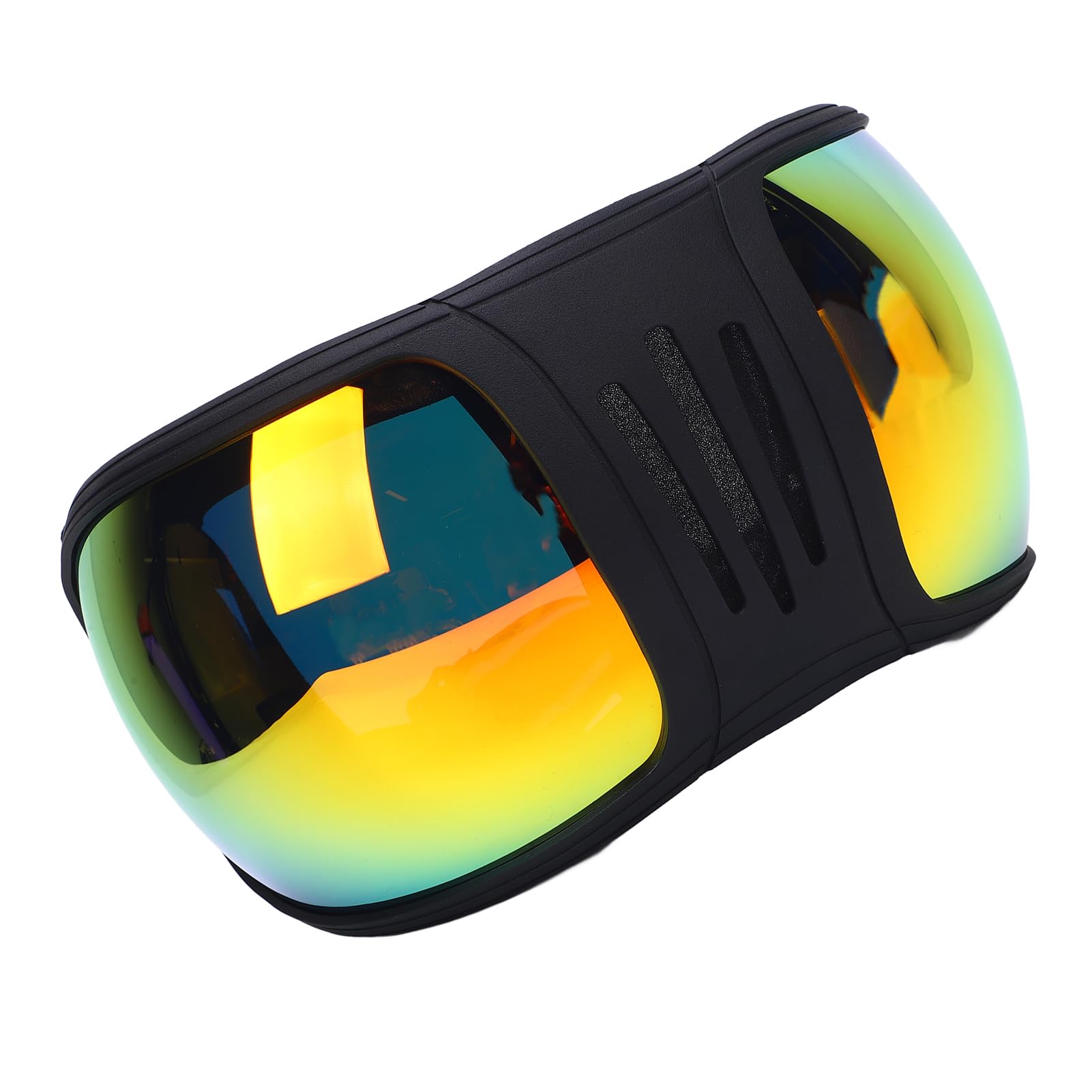 PUSOKEI Gafas de Carreras de Caballos, Gafas Deportivas a Prueba de Viento y, de Sol Protectoras para Caballos con Correa Ajustable para Suministros de Arnés