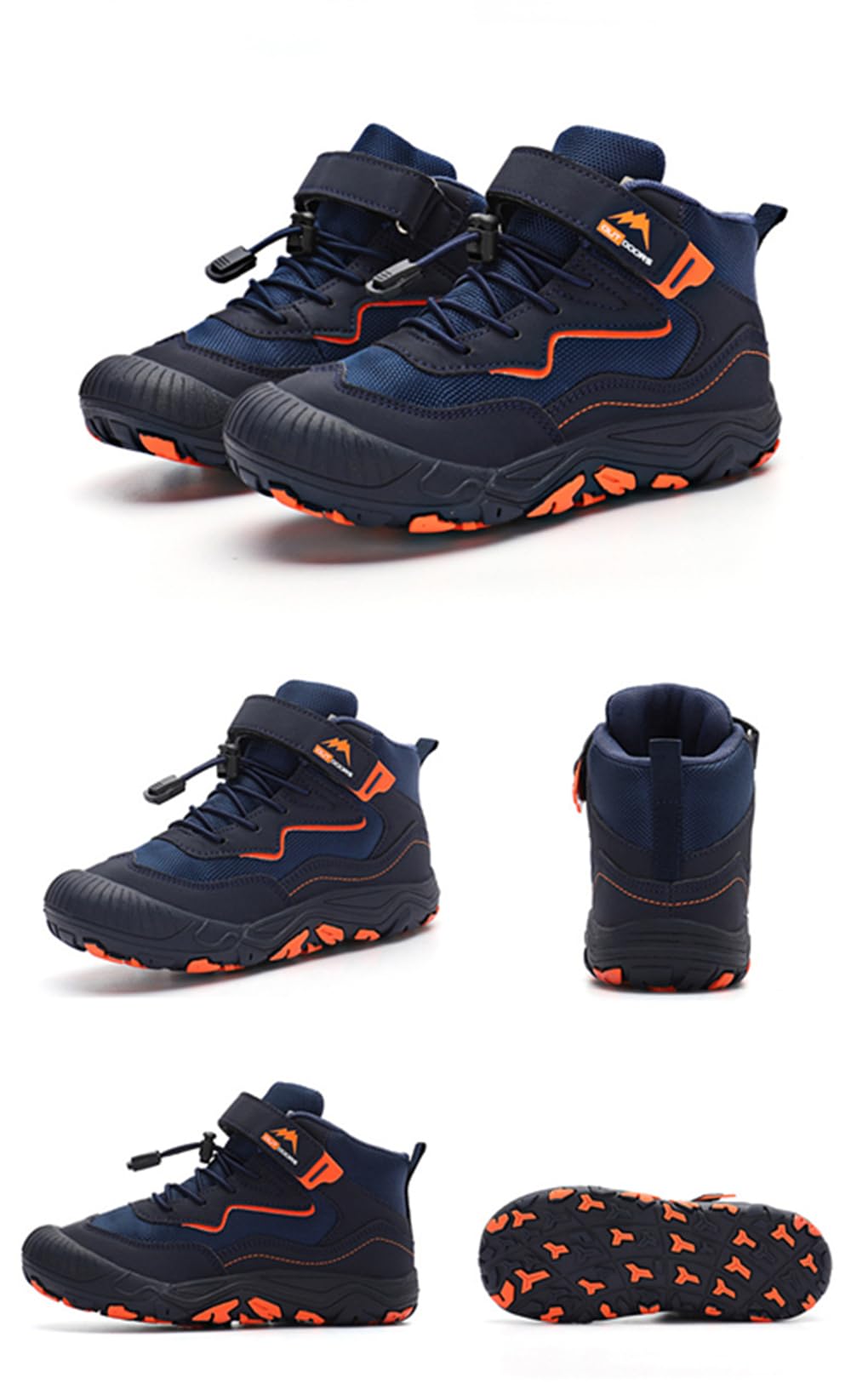 Buty trekkingowe dla dzieci jesienno-zimowe antypoślizgowe outdoorowe buty trekkingowe dla dzieci na co dzień buty sportowe buty do koszykówki dla dzieci i młodzieży 27-37