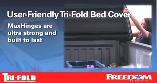 Amazon Com Freedom 52825 Tri Fold Truck Bed Cover Automotive