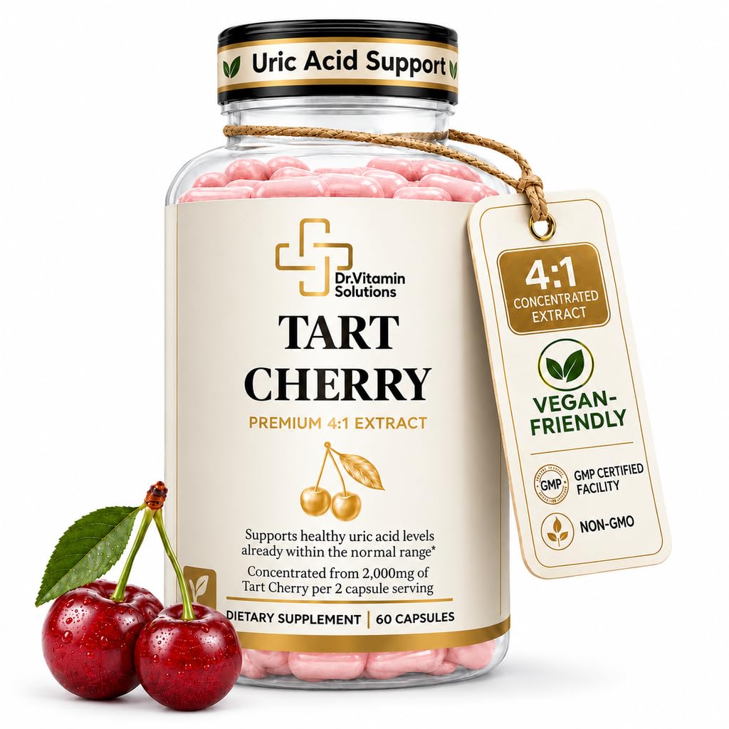 Tart Cherry Extract Supplement 2000 mg - Joint, Sleep Support