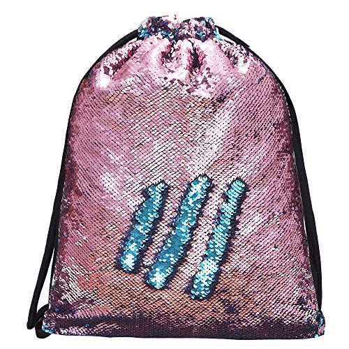 Alritz-Mermaid-Sequin-Drawstring-Bags-Reversible-Sequin-Dance-Bags-Gym-Backpacks-for-Girls-Kids