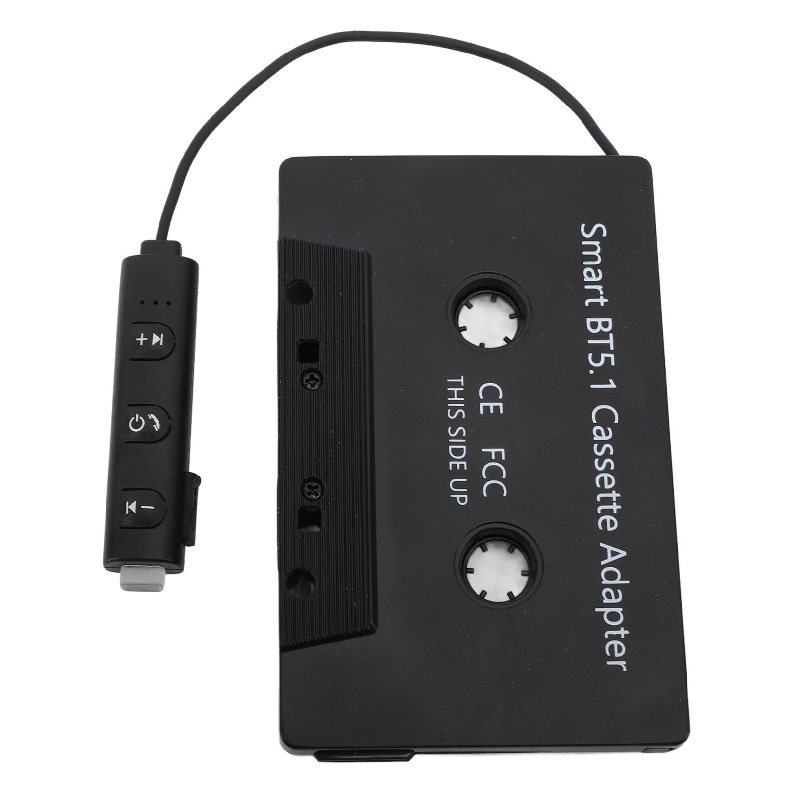 Adaptateur de Cassette Bluetooth 5.1, Adaptateur Universel sans Fil Bande vers Auxiliaire pour Voitures Camions, Rappel de Faible Puissance, Streaming de Musique sans Fil