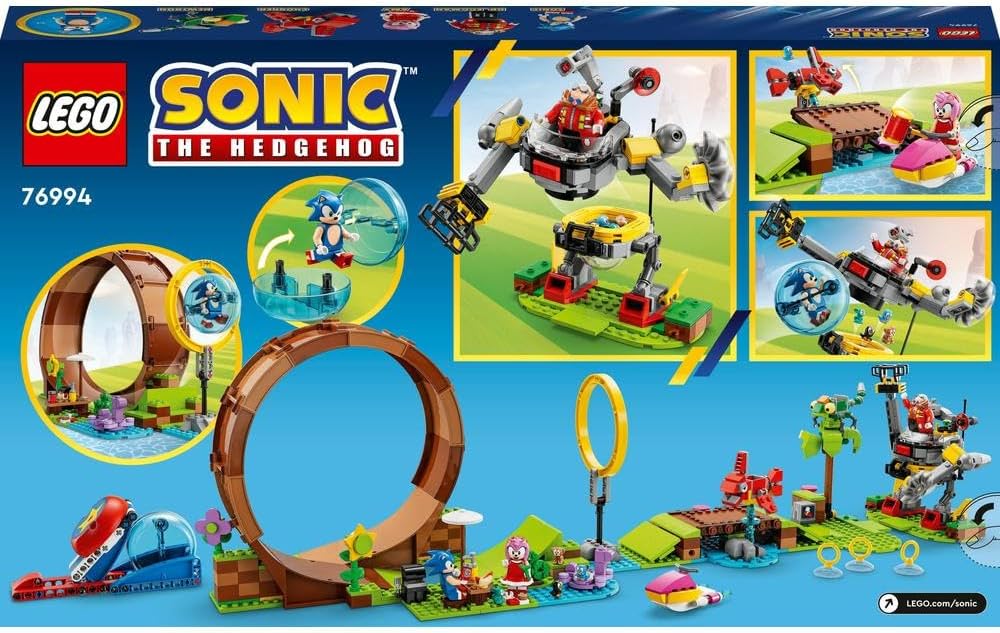 LEGO 76994 Sonic Sonics Looping-Challenge in der Green Hill Zone