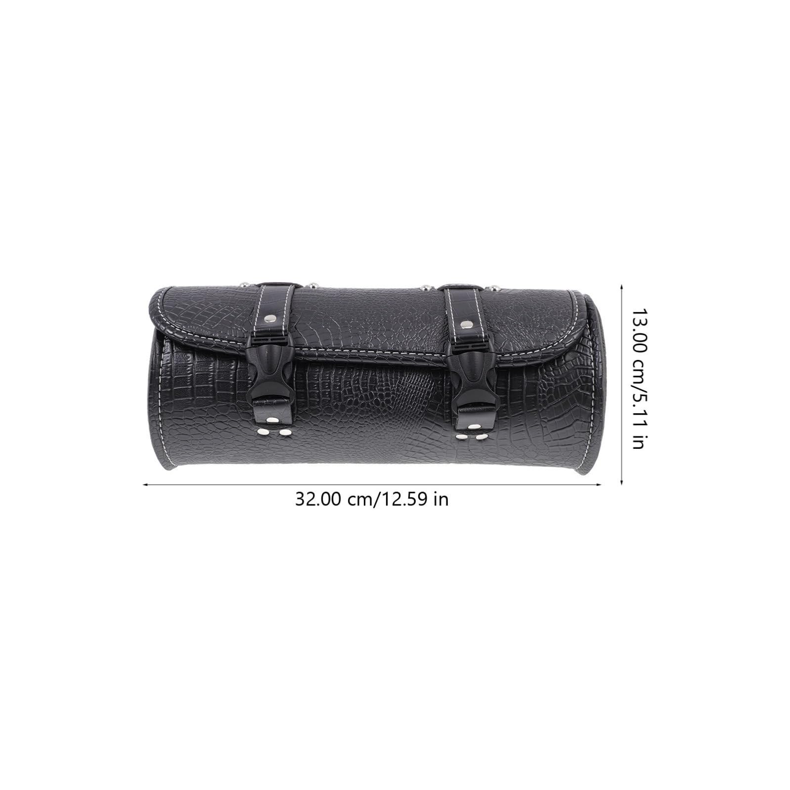 1pezzi Borsa da Manubrio per Bicicletta in Materiale Resistente Grande Capacità per Attrezzi e Accessori Facile da Installare e Rimuovere per Viaggi in Bicicletta e Uso Quotidiano