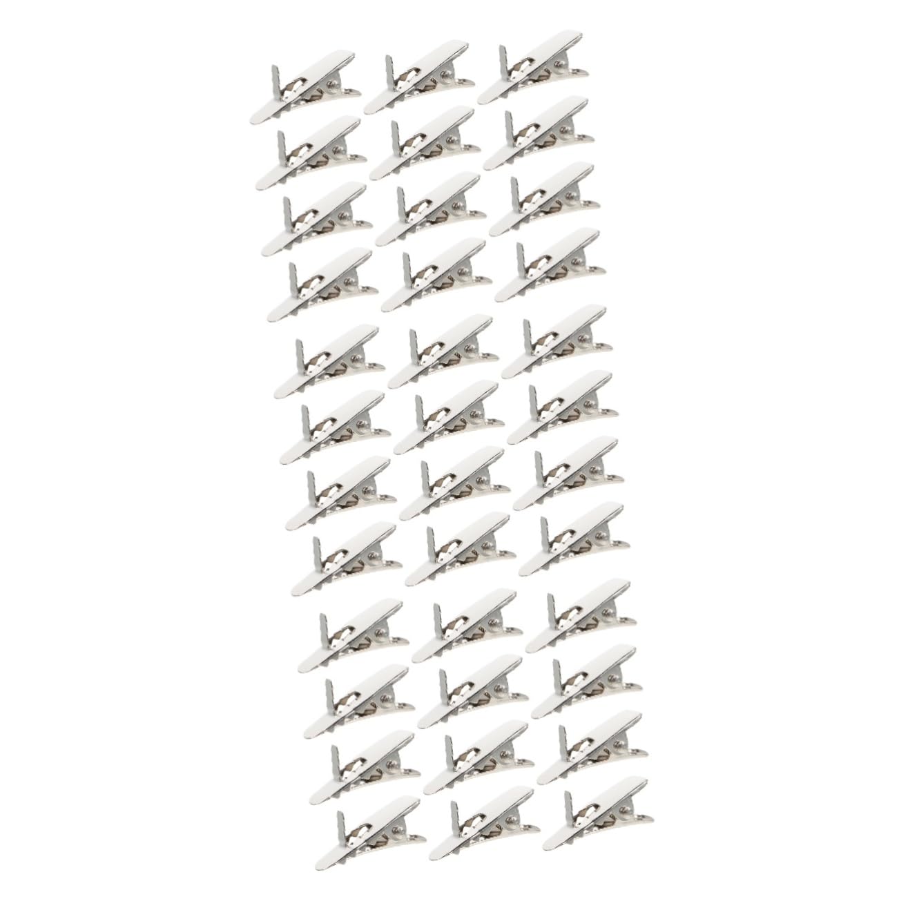 Clips de adorno de Navidad y mini abrazadera de resorte metálica para decoraciones navideñas