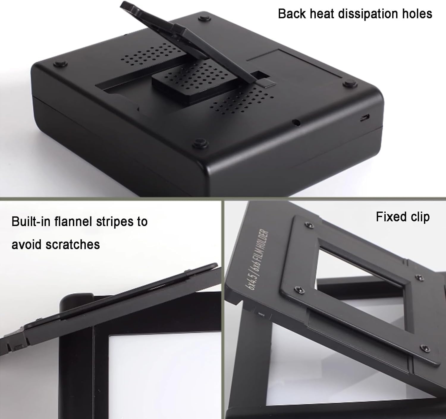 Scanner de Film Mobile, Porte-Film pour Négatifs 135 et 4x5, LED USB