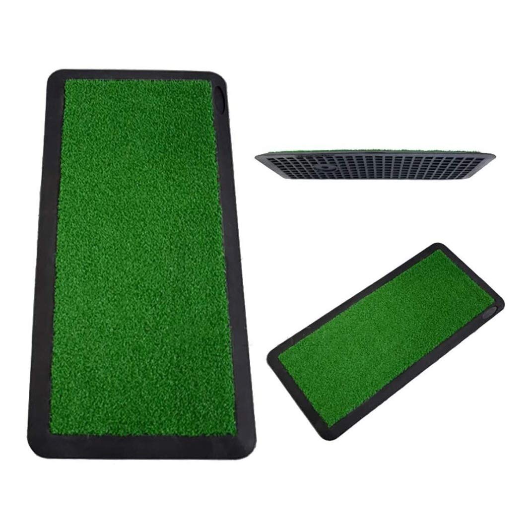 Golfmatte Puttingmatte Tragbarer Golf-Nicht-Schlupf-Schlag-Matten-Matten-Fairway-Schlägerung Von Grasmatten-Trainingshilfen for Wohnstätten Im Hinterhof Praxis Rasen Anti-Schlupf-Gummi-Sohle