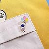 Épingles en Émail,Regerly 8 Pièces Broches en Émail Broche Mignonne Planète de L'espace Epingle en Alliage pour Vêtements Sacs Vestes Chapeau DIY Accessoire #4