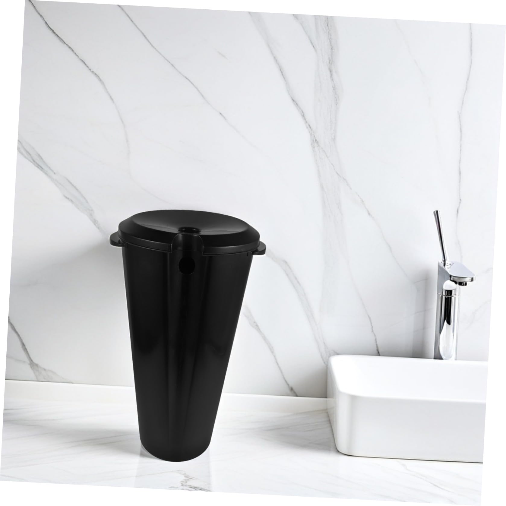 Lavabo Portátil para Lavar el Cabello de 15 L con Tapa, Plástico