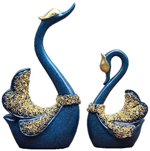 Figura de decoración for decoración del hogar Estatuas de artesanía Ornaments? Cabina creativa for el gabinete de vino blando Pantalla de gabinete de televisión Boda House -Harming Regal Sala de decor Cover