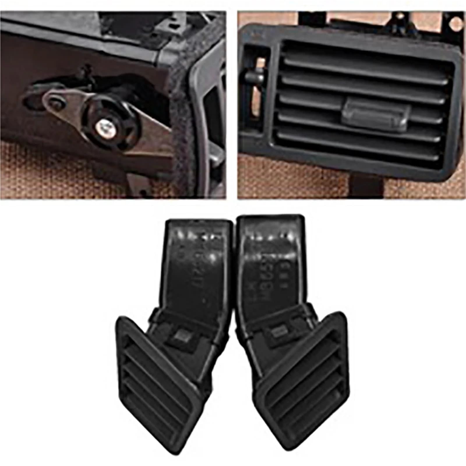 Kratka nawiewu klimatyzacji MR308038 MB775266 MB775271 MB775272 Pasuje do panelu wylotowego klimatyzacji Pasuje do Mitsubishi Pajero Montero Deska rozdzielcza kratka nawiewu(Set of 5pcs)