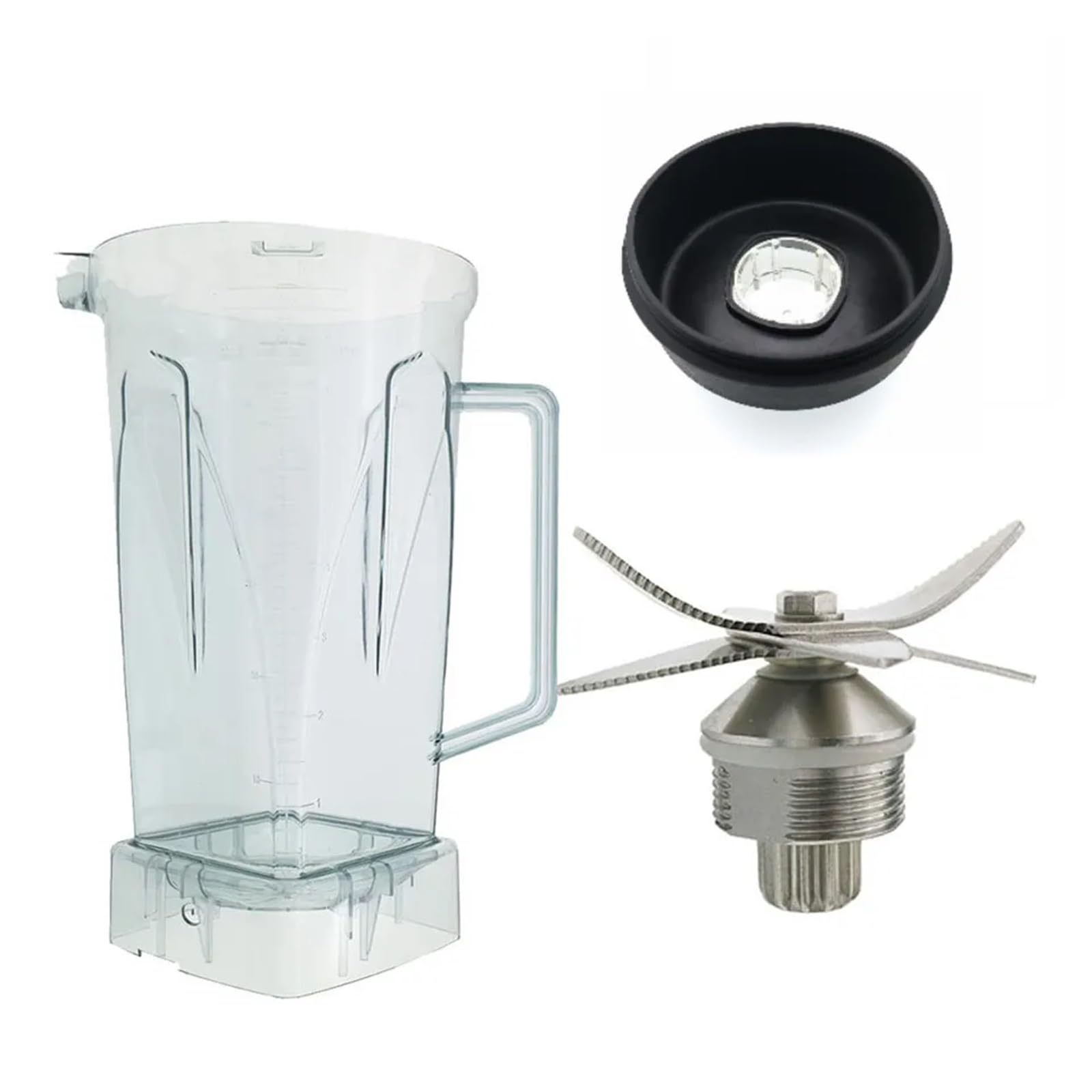 Dzban blendera o pojemności 2 l dla Twk Jtc 767 800 G20 G5200 Sokowirówka Kruszarka dla lodu, sześcio- Zapasowy nóż(Blender Pitcher)