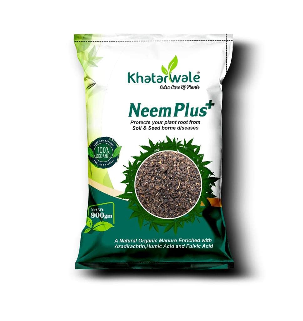 Khatarwale® - 100%Organic Neem Cake Powder/ Neem Khali/ for Plants, Home, Office and Garden |Micro Nutrient Fertilizer and Pest Repellent (900gm) (B09QYNMR8S) Amazon Price History, Amazon Price Tracker