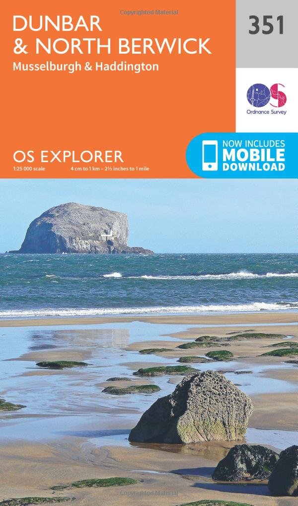 Dunbar and North Berwick by Ordnance Survey (Sheet map, folded)