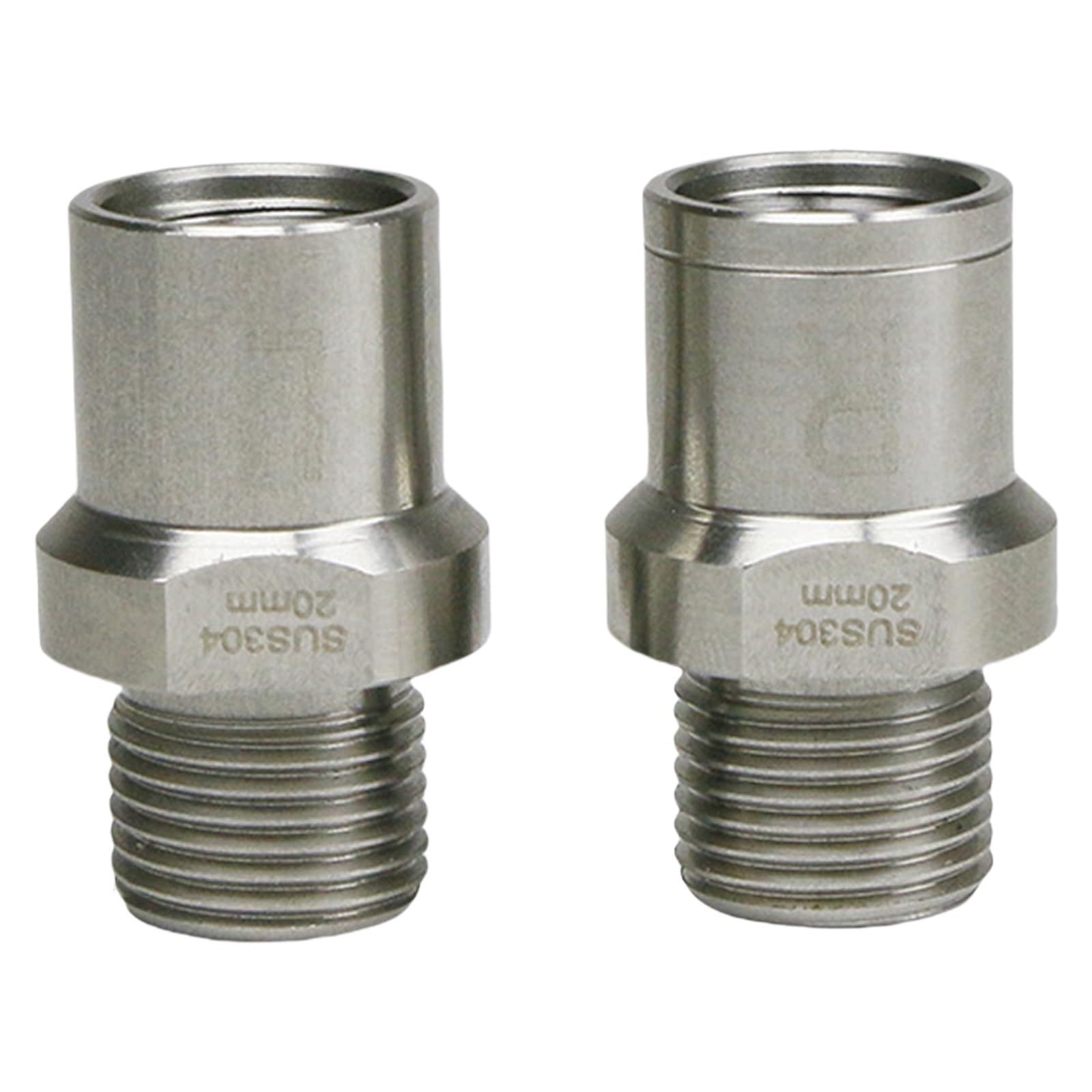 Buxuaaaa 2pcs Good Bicycles Pedals Thread Changer Quickly Release Convert for Cycling Component Upgraded Pedals Thread Extenders