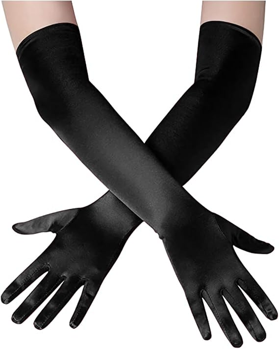Women Gloves for for Wedding, Tea Party, Cosplay, Costume
