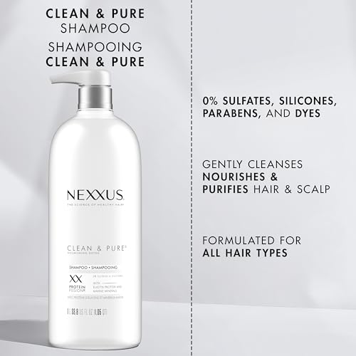 Nexxus NKSRTAX-302 Clean And Pure Clarifying Shampoo thumb #3