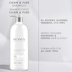 Nexxus Clean and Pure Clarifying Shampoo, With ProteinFusion, Nourished Hair Care Silicone, Dye And Paraben Free 33.8 oz - Image 4