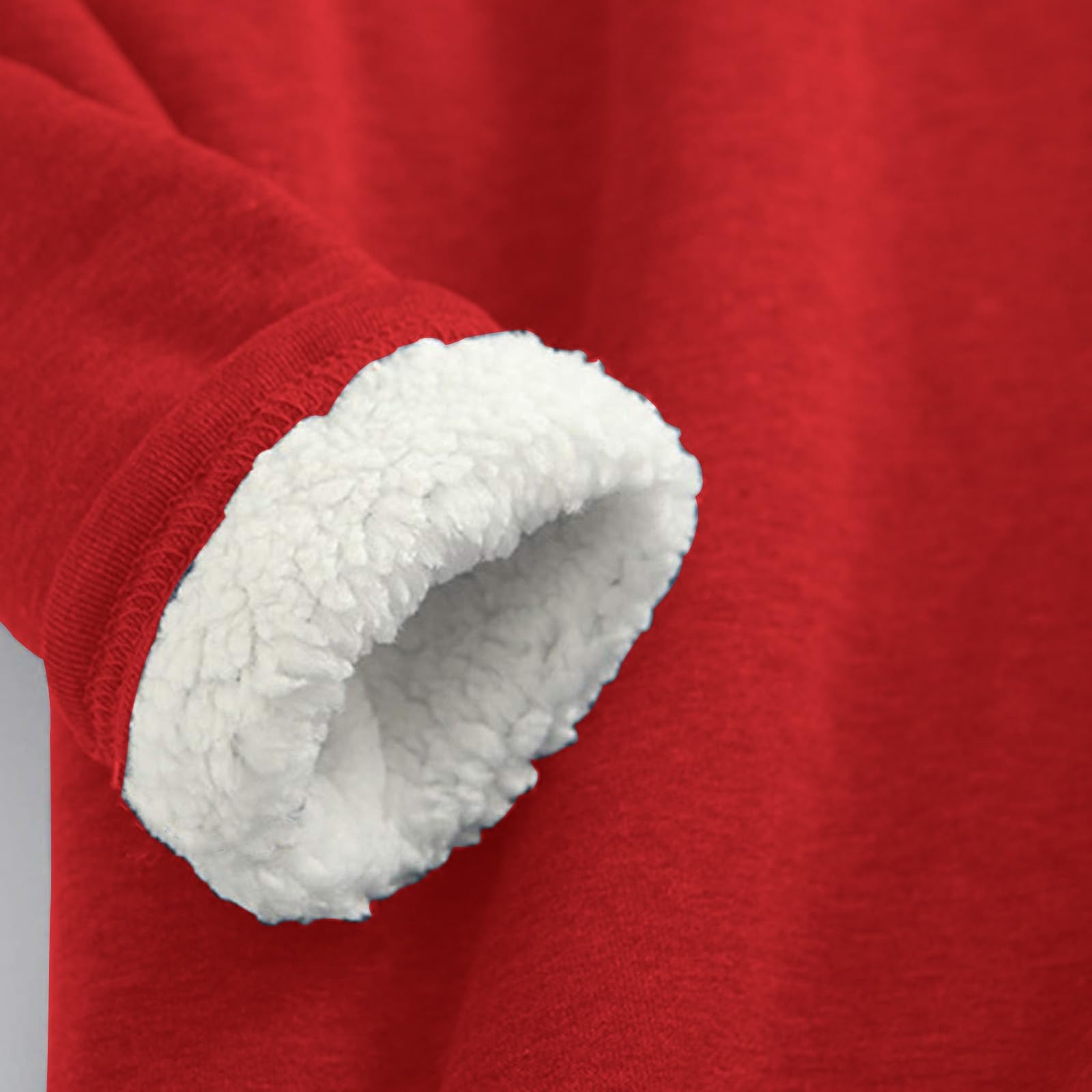Conjunto de Pijama de Sudadera y Pantalones con Forro para Mujer para Calidez Invernal con Traje de Felpa Tops cómodos y Holgados Ropa de Estar por casa cálida de Invierno para Mujer
