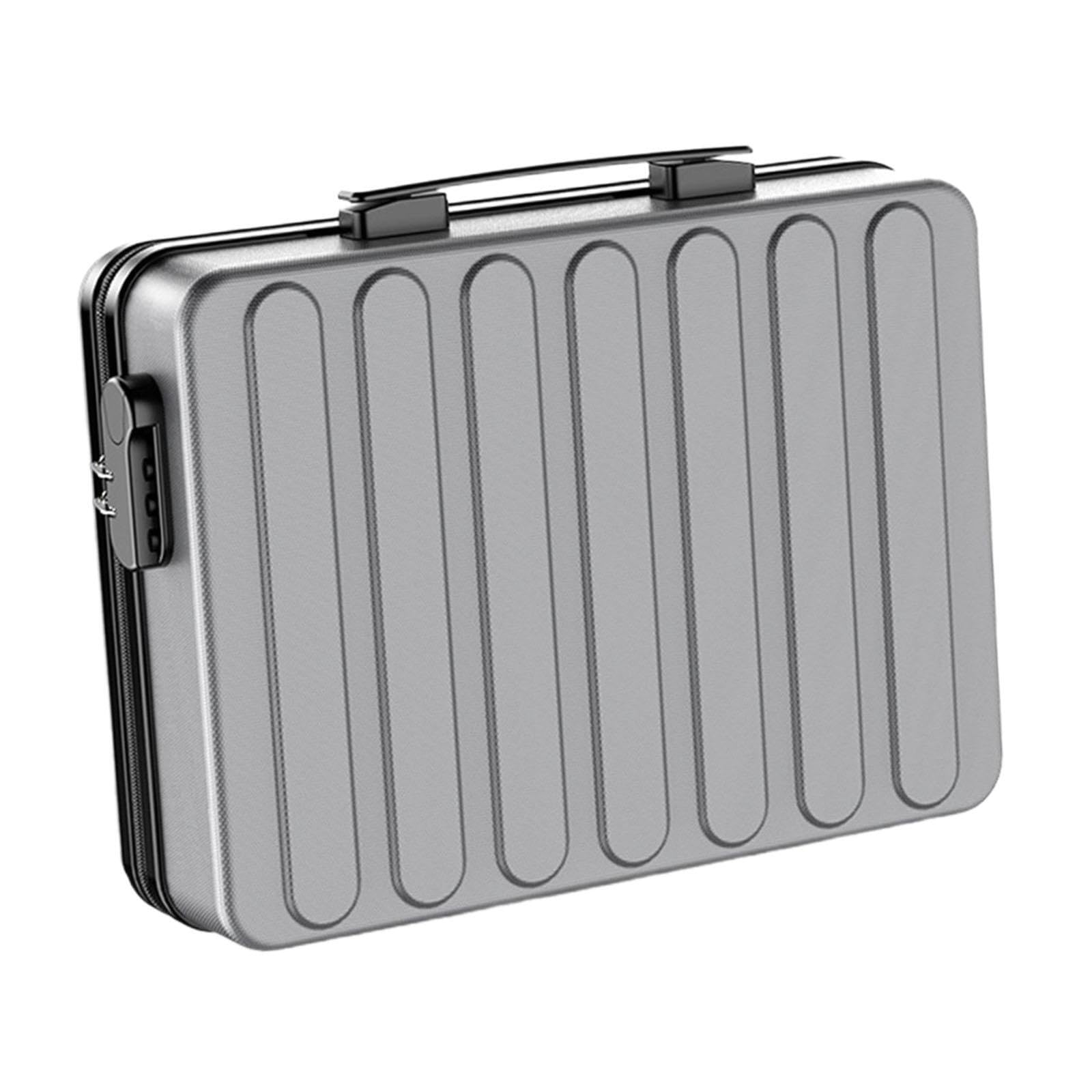 Bolsa impermeable para documentos con cerradura, organizador de archivos de bolsillo, gran capacidad, caja fuerte para guardar documentos importantes y certificados,