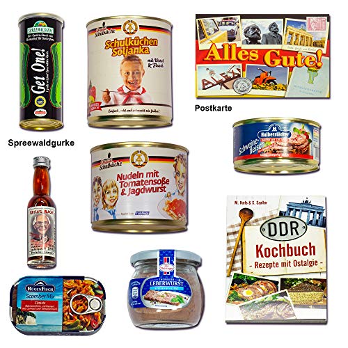 Herzhafte DDR Geschenkbox für Männer - DDR Waren - Geschenkbox aus dem Osten