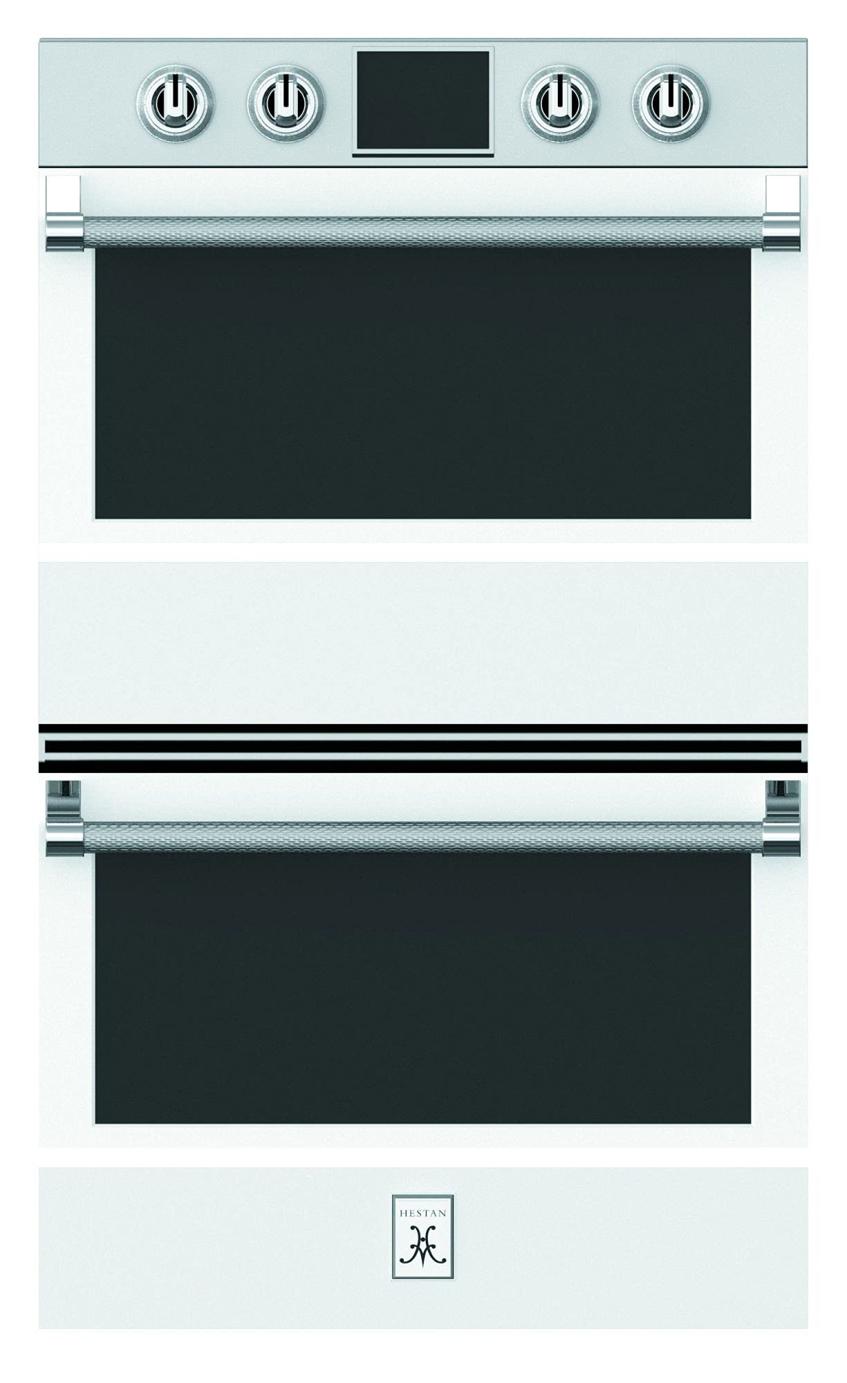 Hestan KDO30-WH 39 Inch Wide 8.8 Cu. Ft, Double Electric Oven, Frost
