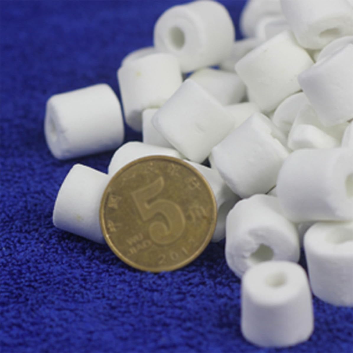 Paquetes de 6 Anillo de Cerámica Bioporosa, Filtro Biológico