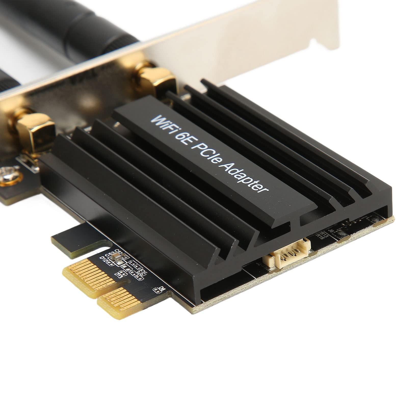 Carte WiFi, 5GHZ 6GHZ 2.4GHZ 5.2 Carte Réseau sans Fil pour Ordinateur de Bureau