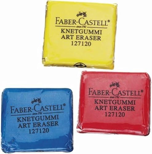Borrador amasable de Faber Castell, paquete de 18