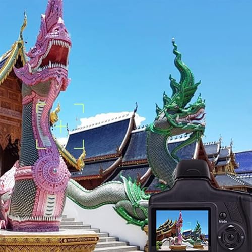 Miniatura 6 de SOLUSTRE Cámaras Cámara digital portátil con zoom 16x videocámara fotográfica Cámara de video 4k