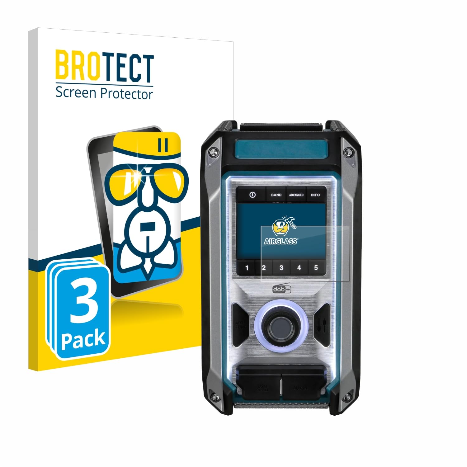 BROTECT Pellicola Di Vetro Antiproiettile AirGlass Matt  1 Pezzoi Pellicola Protettiva Smartphone 40292687
