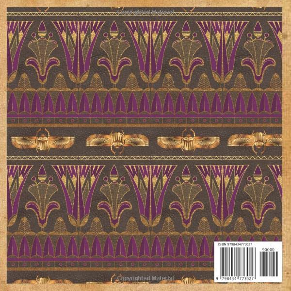 scrapbook paper gold egypt assorted pattern for scrapbooking supplies & DIY craft junk journal pack kit 28 patterned crafting sheet for decoupage ... invitation 14 textured decorative papercraft image 3