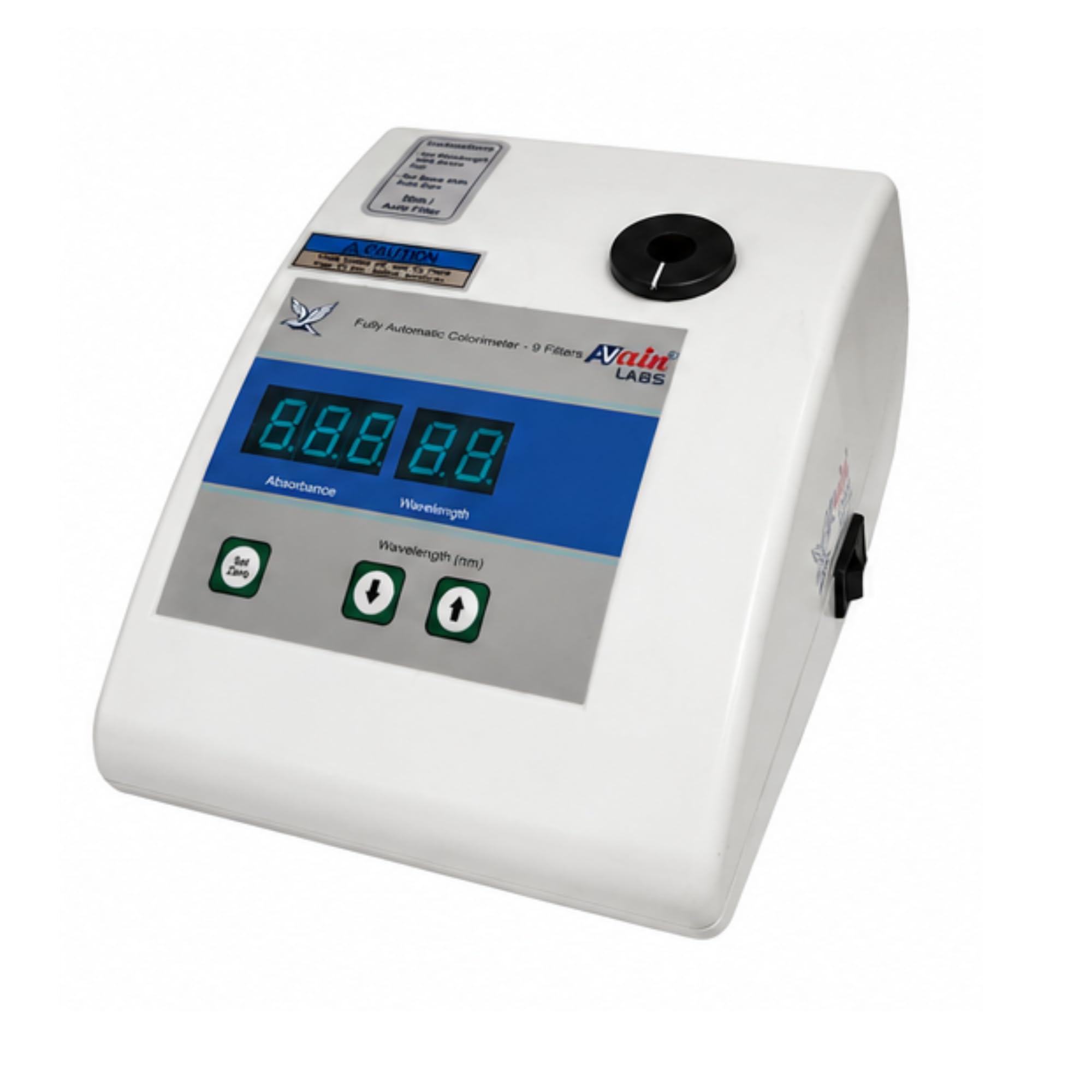 AvainLabs® Digital Fully Automatic Colorimeter AL-31A | 9 Digital Filters, Auto Zero Setting, Digital Wavelength Selection, 400-700 nm Range | Rechargeable Battery Laboratory Instrument-image-19