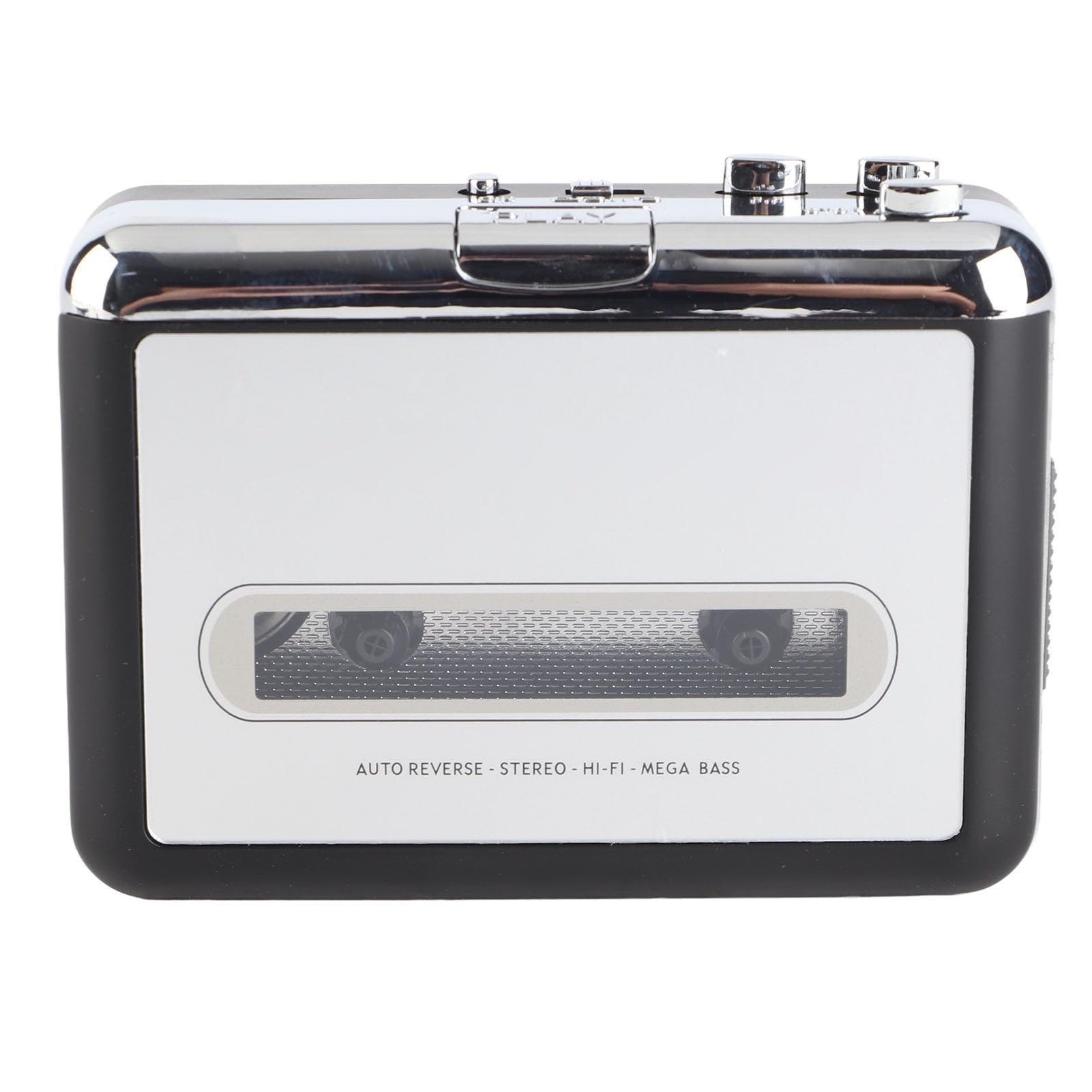 Kadimendium Konwerter Kasety Magnetofonowej USB na Komputer PC MP3 Switcher Converter + Plug and Play + Wyjście + Słuchawki, do Konwersji Kasety na Odtwarzacz Muzyczny MP3, Zasilany Przez USB, Nie