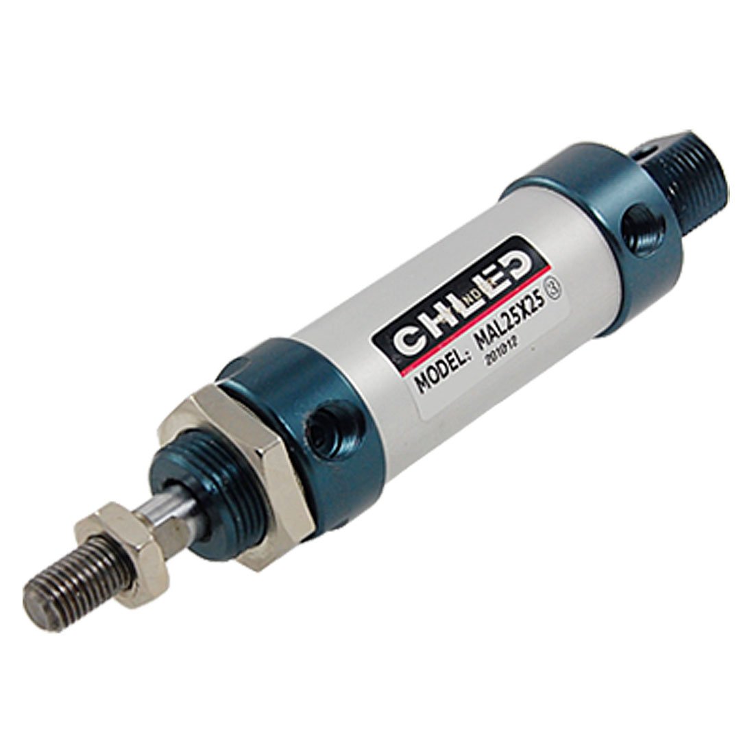 uxcell Single Male Threaded Rod MAL 25 x 25 Pneumatic Cylinder