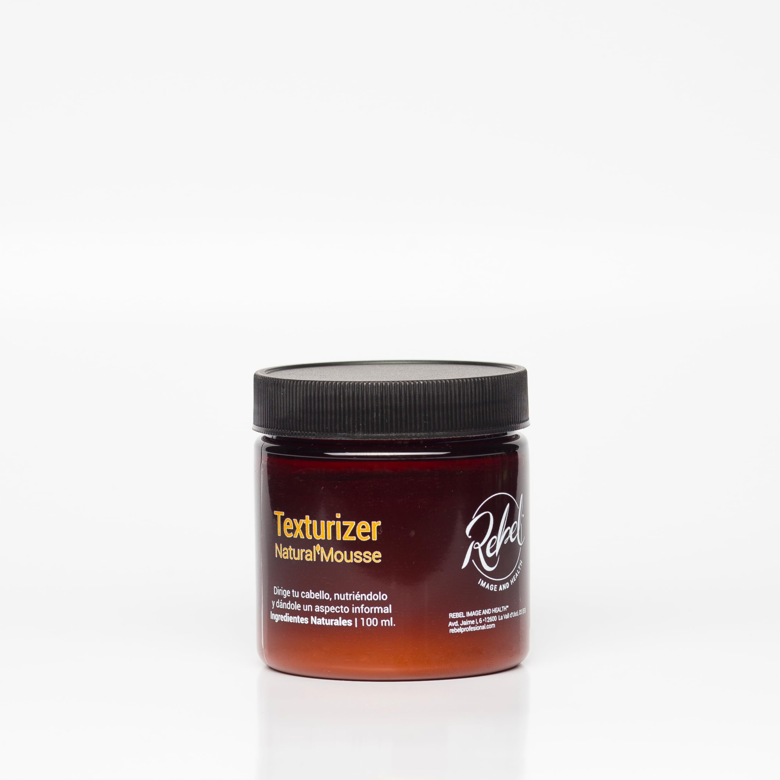 REBEL Texturizer Natural Mousse textura - Cera pelo fijación profesional - Larga Duración - 100 ml/50 ml- Cuidado Intenso del Cabello - Textura y Densidad - Efecto y Acabado Mate