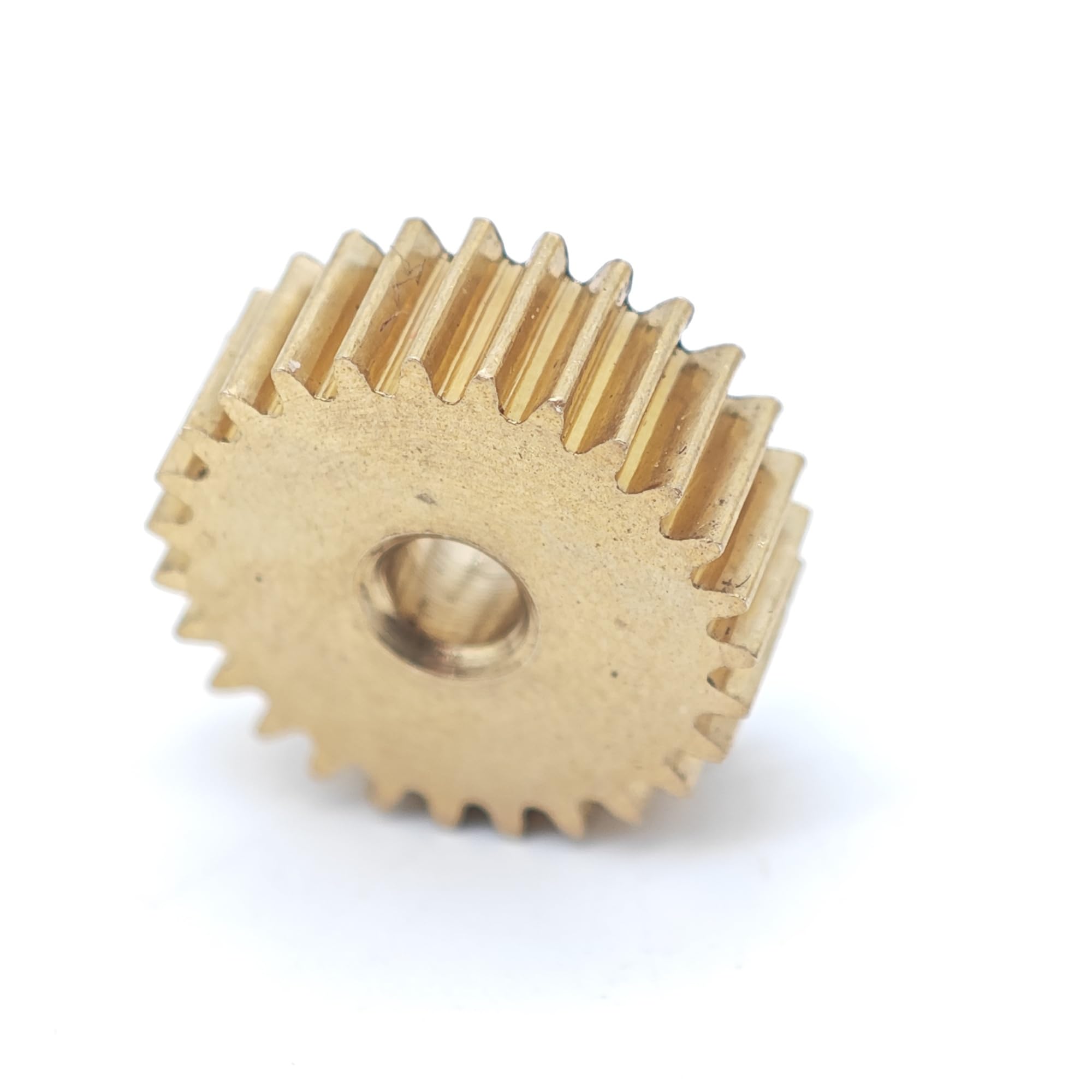 Ingranaggio cilindrico piatto in ottone da 0,6 moduli da 150 denti, diametro 91,2 mm, spessore 5 mm, pignone a denti dritti, ingranaggio cilindrico da 0,6 M da 150 denti meccanico