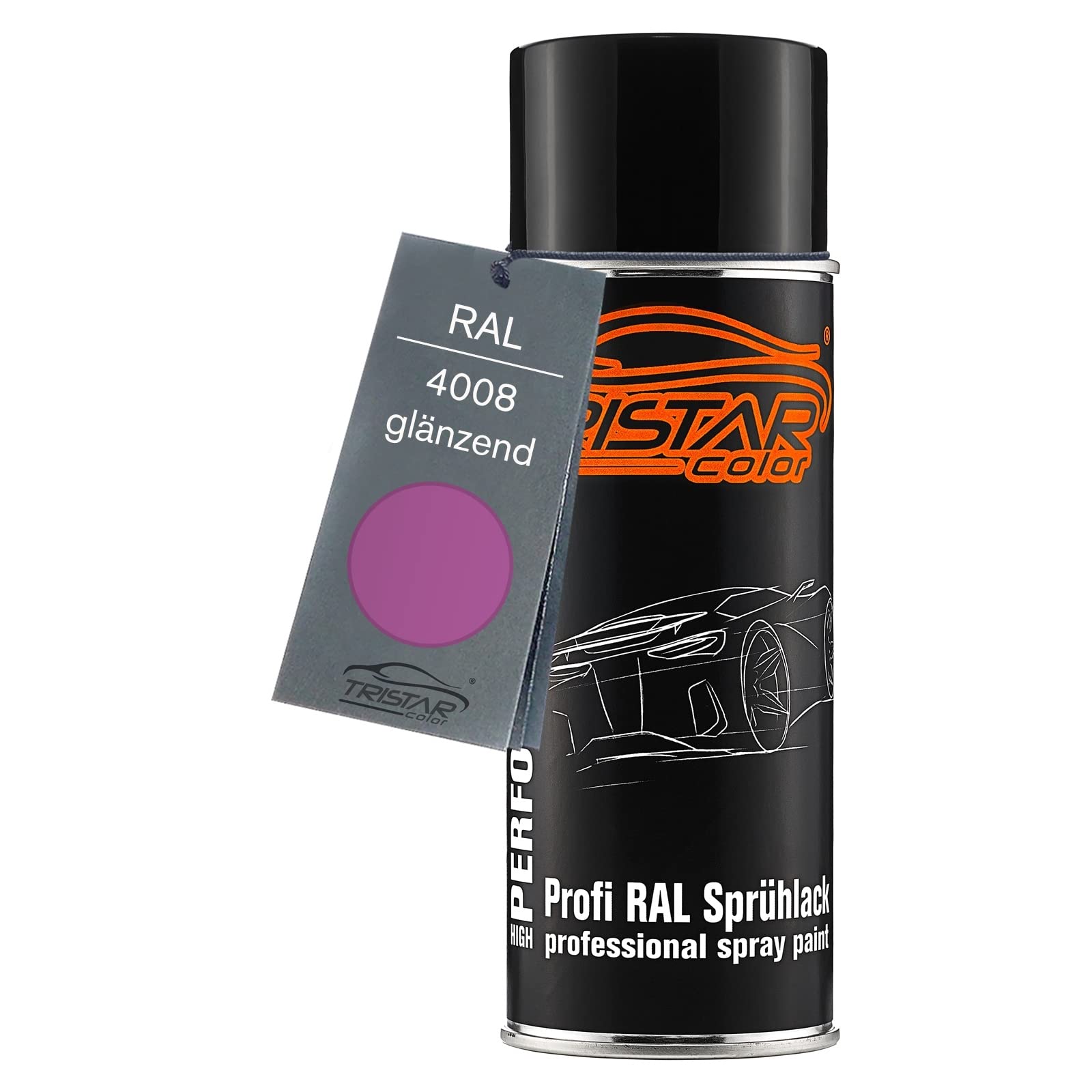 TRISTARcolor RAL 4008 Signalviolett Spray can 400 ml glossy quick-drying