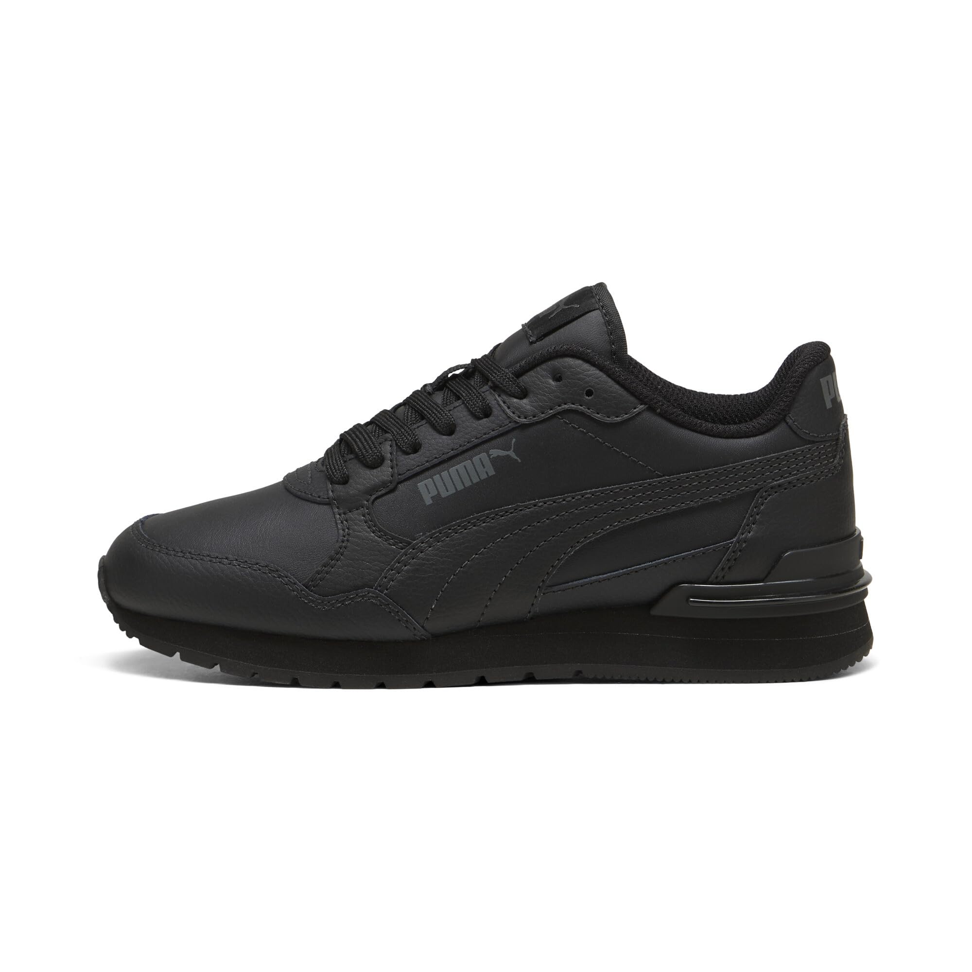Kids Boys St Runner V4 Lace Up Sneakers Shoes Casual - Black
