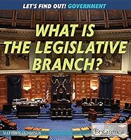What Is the Legislative Branch? 1622759567 Book Cover