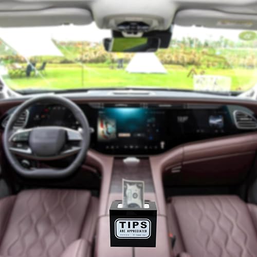 Miniatura 6 de XOHYW Tarro de recolección de puntas acrílicas, caja de boleta de sugerencia de comentarios de colección de donaciones, contenedor de almacenamiento