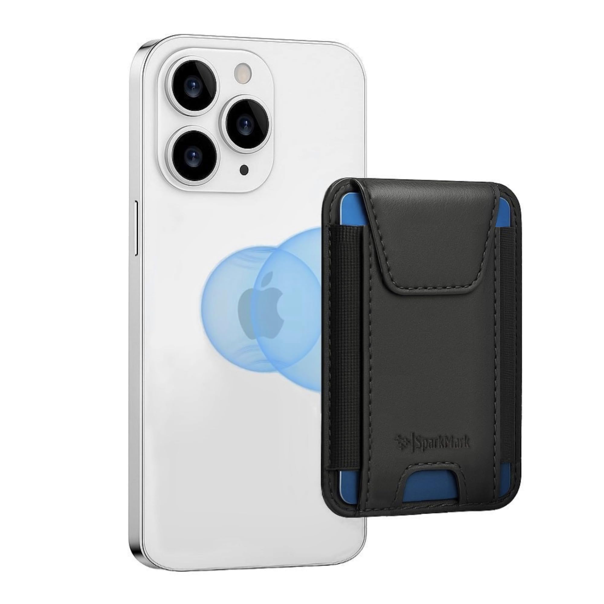 Genuine Leather Magsafe compatible Wallet for Men & Women- Slim Magnetic Phone wallet & Card Holder for Phone Case - RFID Blocking Magnetic Wallet for iPhone 17/16/15/14/13/12 Series-image-31