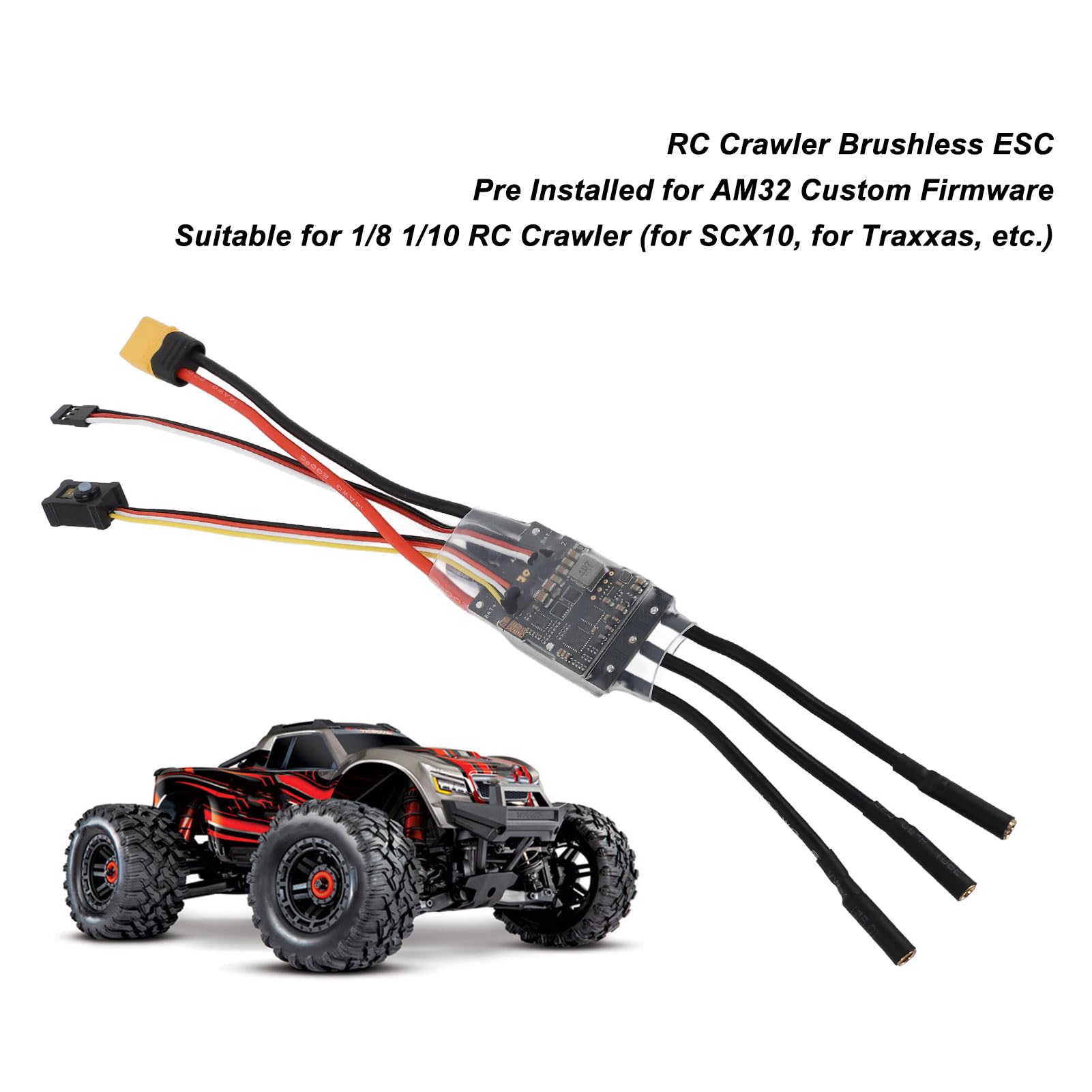 ESC sin Escobillas RC con Corriente Continua de 80A