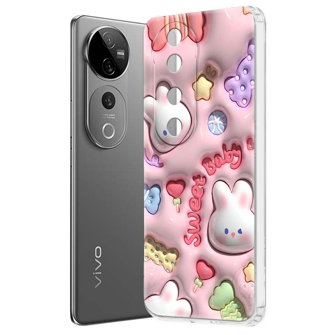 LoudCase Designer Soft Back Cover Case Compatible for Vivo V40 Pro 5G, Printed,Transparent,Flexible, Silicon for Vivo V40 Pro 5G -D2149 (B0DDY4TTQ4) Amazon Price History, Amazon Price Tracker