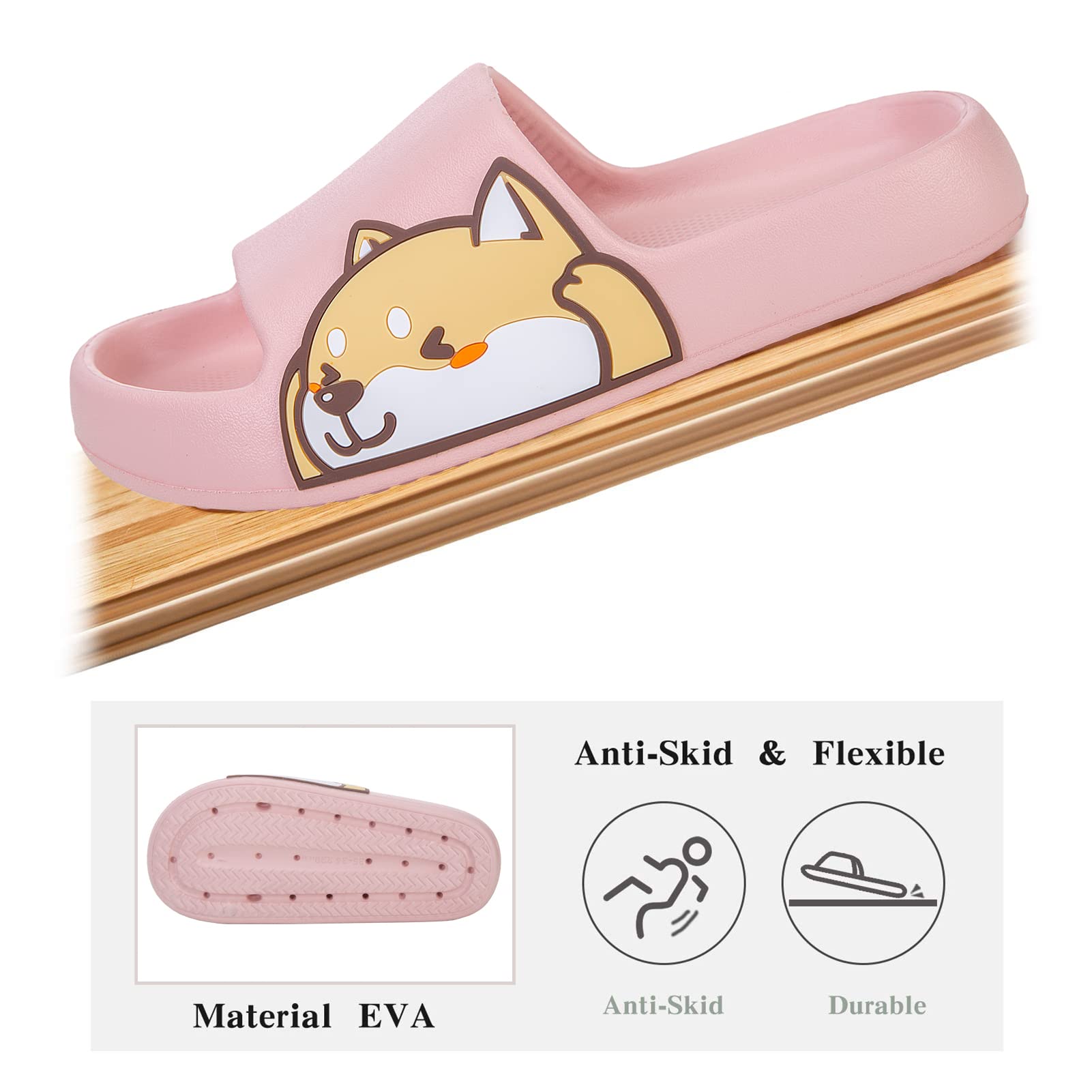 Waysoland Ciabatte donna uomo estive da Spiaggia Sandali,Ciabatte Morbide per bambini bagno,Doccia,pantofole antiscivolo infradito per interni ed esterni