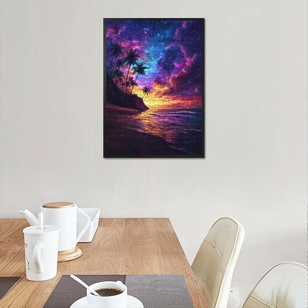 Puzzle 5000 elementów, puzzle dla dorosłych artystyczna plaża sen, puzzle gra, drewniane układanki, niemożliwe klasyczne układanki, do gry edukacyjnej wyzwanie zabawki, układanki rodzinne DX0YL5-702