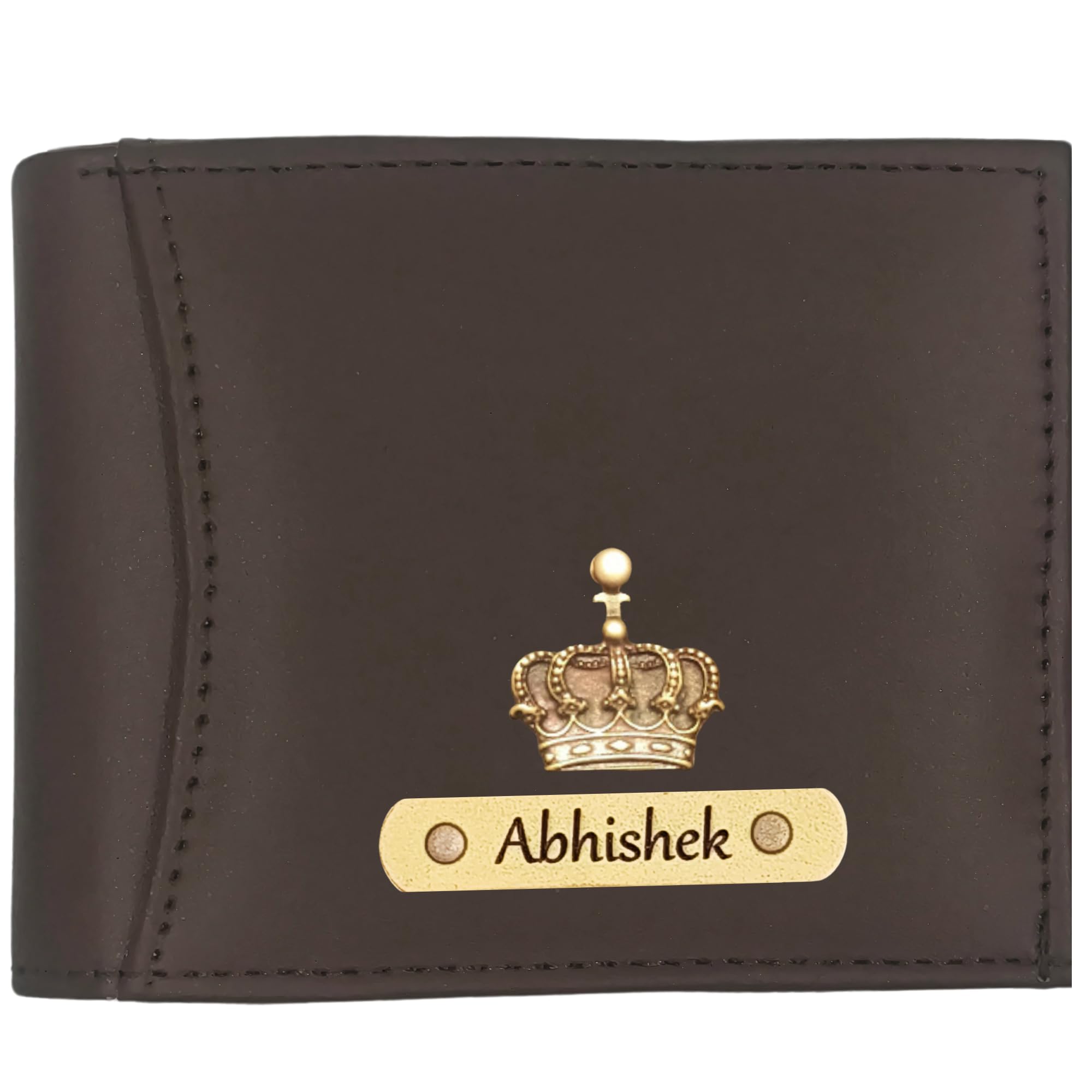 Genuine Leather Wallet for Men - Men Gift - Wallet for Men Gift - Gifts for Men - customised Wallet for Men - Personalized Wallet for Men - Wallet with Name (Dark Brown)-image-28